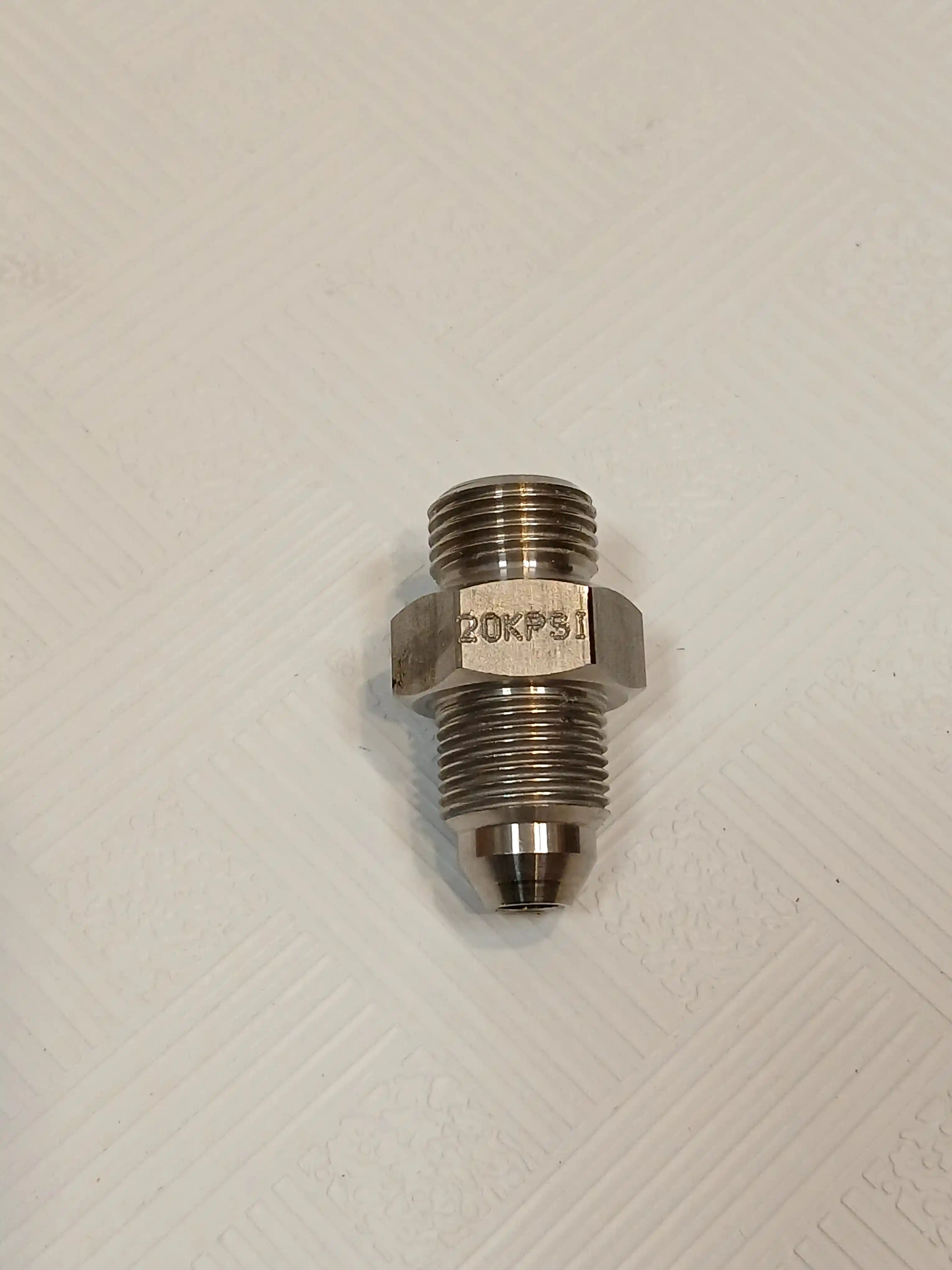 Foot Valve 20K PSI C/W M24 Inlet And Outlet